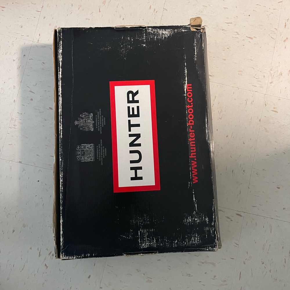 Hunter tall gloss rainboots